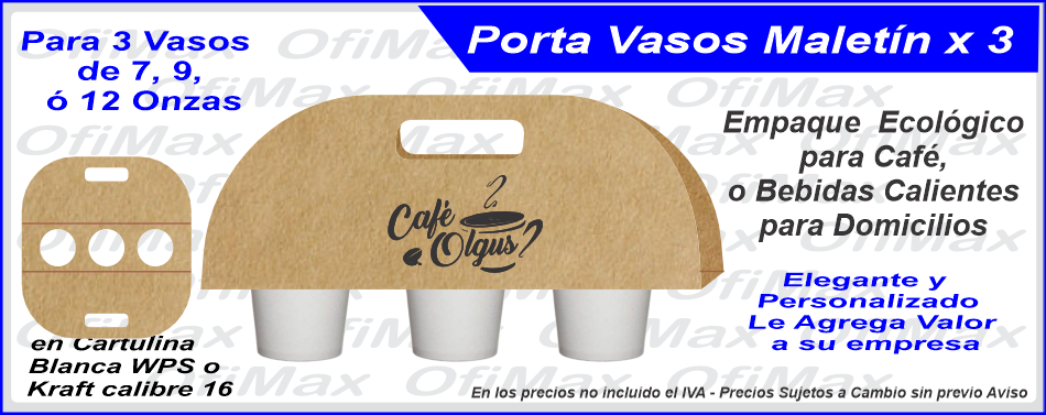 Vasos  y tazones de carton impresos o  personalizados, colombia